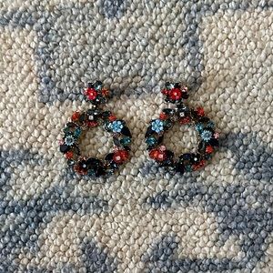 J. Crew statement earrings